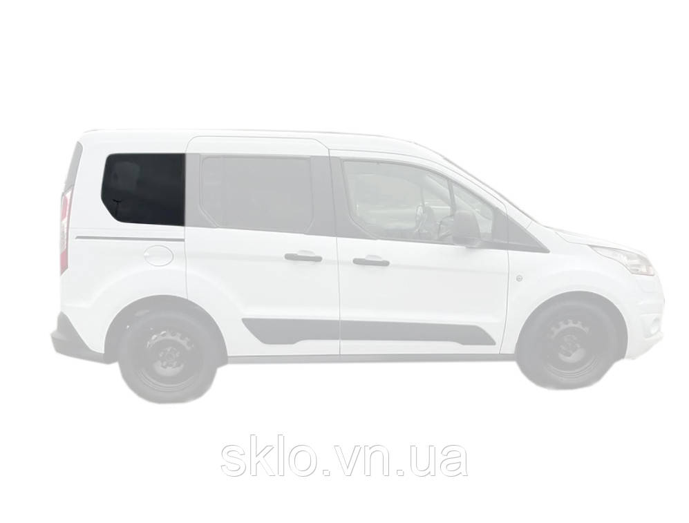Бокове скло Ford Connect (14-) Заднє Праве на Коротку базу (Форд Коннект)