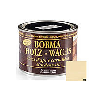 Воск для дерева Borma Wachs Holzwachs Beeswax 08 нейтральный 0.5л