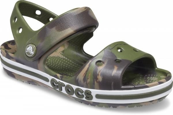Сандалії дитячі Crocs Kids Bayaband Printed Sandal хакки