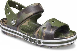 Сандалії дитячі Crocs Kids Bayaband Printed Sandal хакки