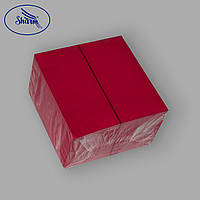 Салфетка бумажная 330*330, 2-х слойная, 1/8 красная, 8 упаковок по 100 шт.