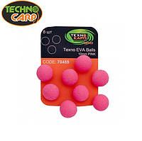 Плаваюча насадка Techno Carp Texno EVA Balls рожева (8шт)