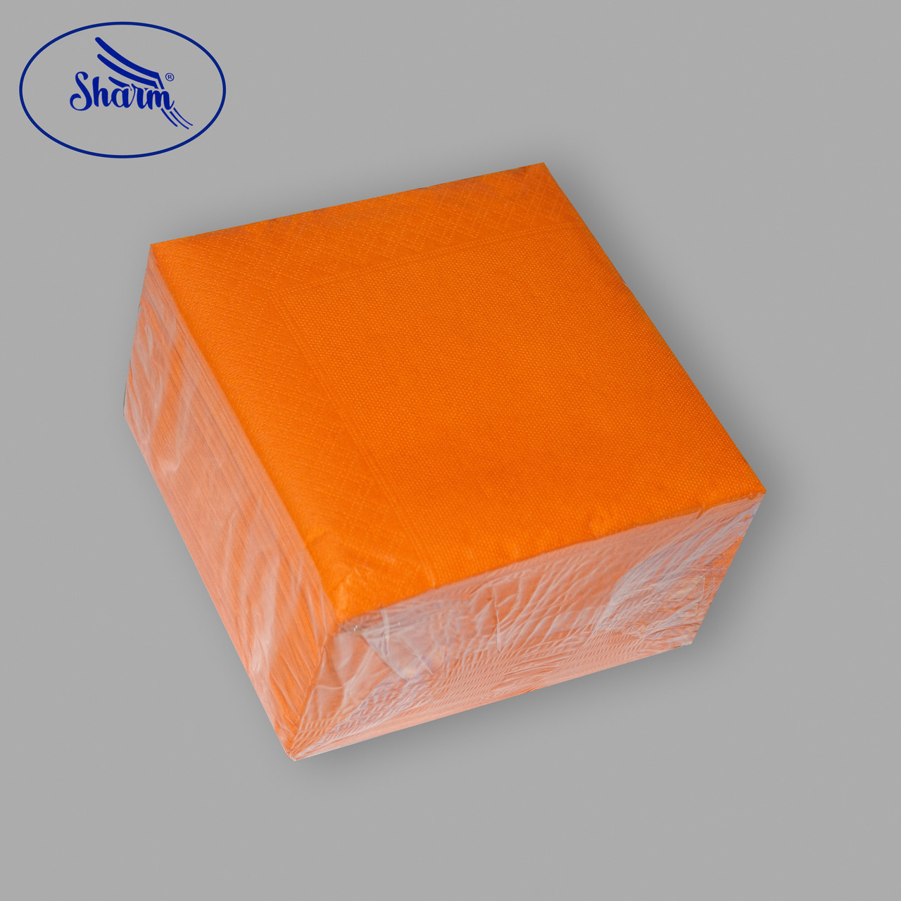 Серветка паперова 330*330, 2-х шарова, помаранчева, 20 шт.