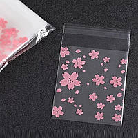 Пакет для пакування цукерок, 10 х 10 + 3 см, 50 шт.