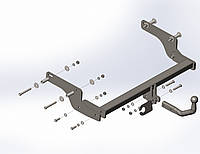 Фаркоп Renault Laguna 3 хетчбек 1997-2016 рр.
