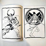 Розмальовка Hot weels 36 аркушів | розмальовка з машинками | розмальовка для хлопчика | дитяча розмальовка |, фото 3