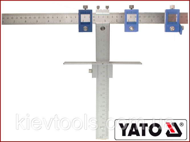 Мебельный шаблон для разметки отверстий Yato YT-44130 (ID#1536037811 ...
