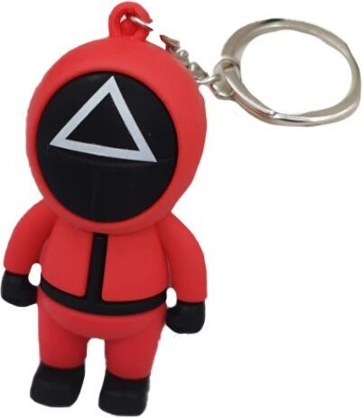 Дитячий брелок Гра в кальмара Squid game NJ-0016 G, фото 1
