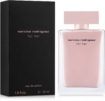 Оригінальна жіноча парфумована вода Narciso Rodriguez for Her 50ml, квітковий деревний мускусний аромат