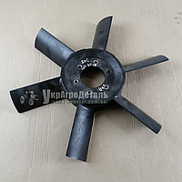 Крильчатка вентилятора МТЗ (6 лопатей, пластик) 245-1308010