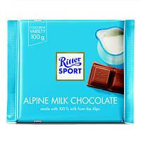 Шоколад Ritter Sport Alpine Milk, 100 г.