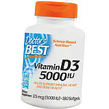 Вітаміни Vitamin D3 5000 IU 180 капсул, фото 6