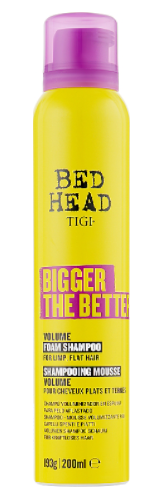 Tigi Bed Head Bigger The Better Volume Foam Shampoo Шампунь-пенка для придания объема тонких волос, 200 мл