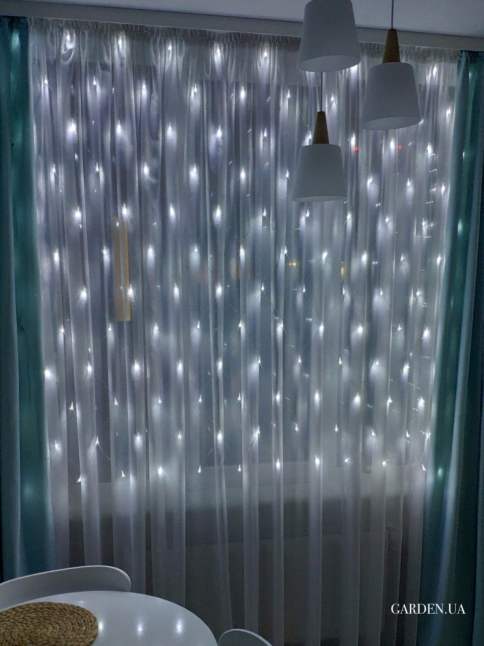 Гірлянда Сітка GARDEN 3 м*2 м білий