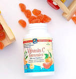 Вітамін С жувальний Nordic Naturals Vitamin C Gummies 60 желейних цукерок, фото 6