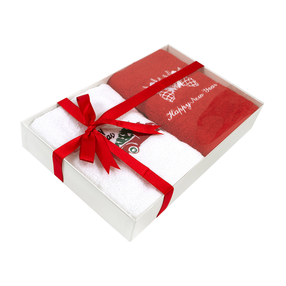 Набір рушників Lotus Home Christmas - Van 50*90 (2шт.), фото 1