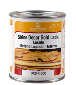 Рідка поталь Borma Wachs Shine Decor Gold Lack 0.125л