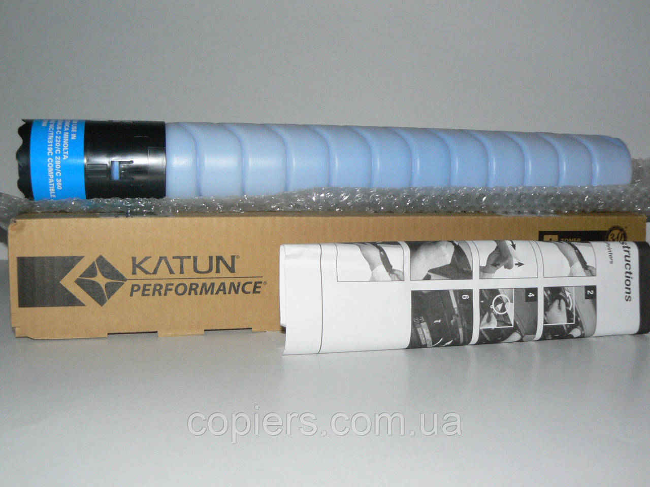 TN216 C/TN-319 C тонер картридж Konica Minolta bizhub C220/C280/c360 Katun, tn-216, фото 1