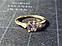 Срібне кільце з олександритом . Розмір 18, фото 6