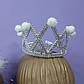 Новорічна корона дитяча пластикова з прикрасою, фото 2