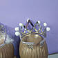 Новорічна корона дитяча пластикова з прикрасою, фото 4