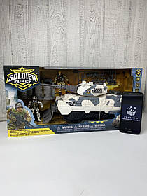 Дитячий ігровий набір Chap mei Солдати, з військовою технікою. Танк