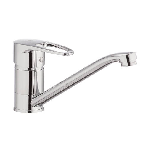 Кран для кухни однорукояточный HAIBA XIDE 555 HB0403 хром латунь 128134 ...