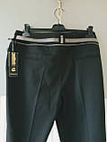 Вузькі штани з косими кишенями і бордовими гудзиками на поясі DAS Elit, фото 7