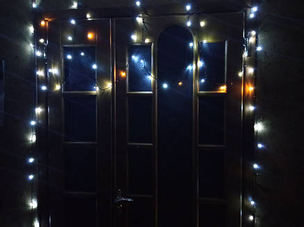 Світлодіодна гірлянда 200 Led (білий) 10 м, фото 1