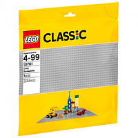 Конструктор LEGO Classic Будівельна пластина сірого кольору 10701