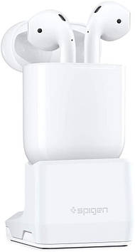 Док-станція Spigen S313 для Apple AirPods, White (000CD21203)