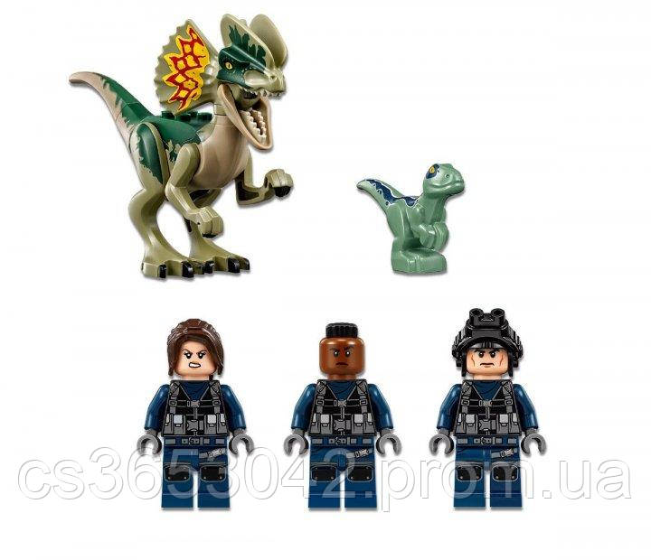 Конструктор LEGO Jurassic World Нападение дилофозавра на сторожевой пост 75931 - фото 8 - id-p1536155734