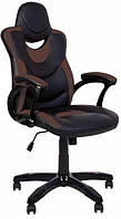 Комп'ютерне ігрове геймерське крісло Госу Gosu Tilt PL-73 Екокожа eco-30/eco-31 чорно-коричневий Новий стиль