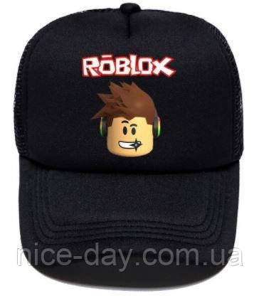 Кепка Роблокс Roblox чорна