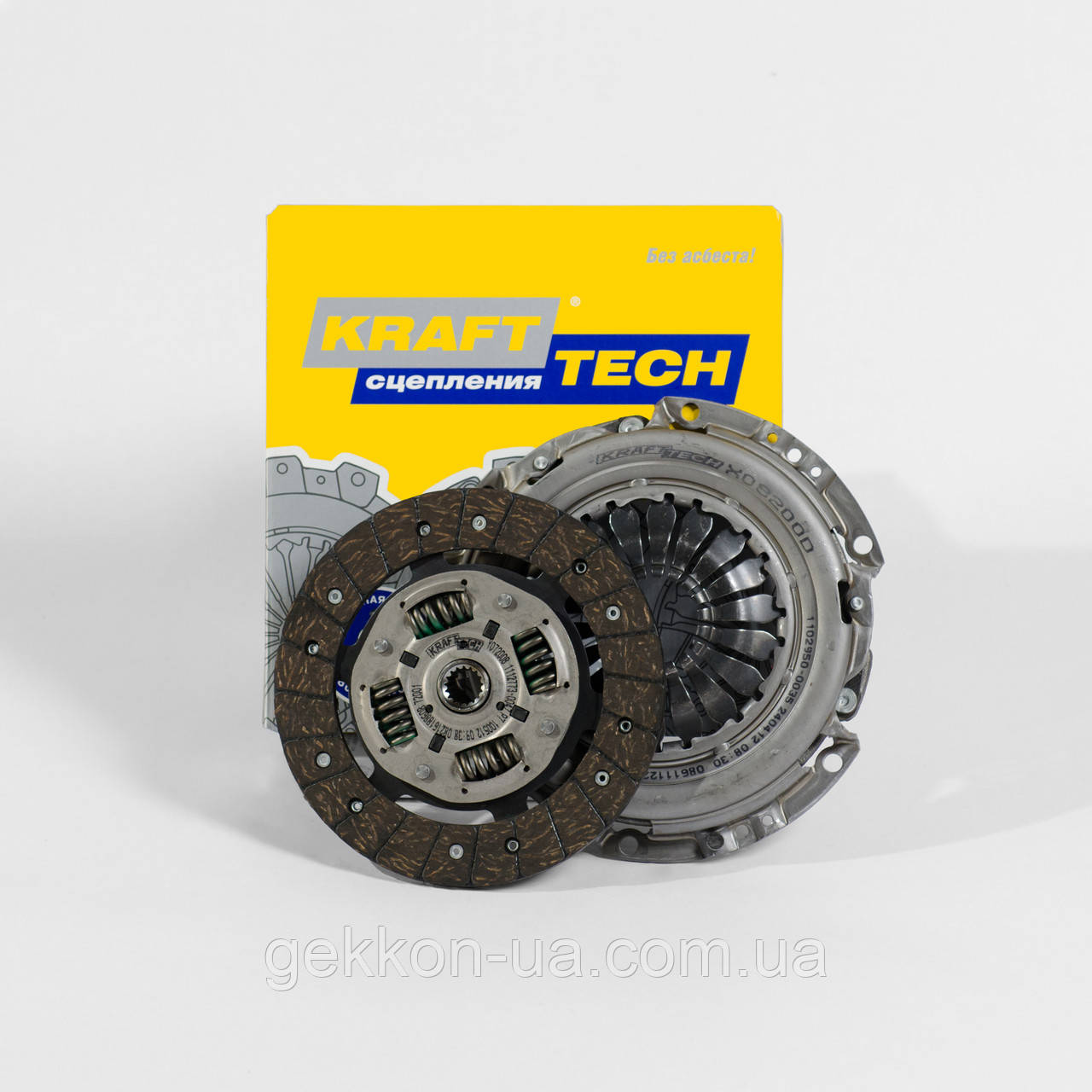 Зчеплення Ford Focus 1.6 в зборі (корзина, диск, підшипник) Krafttech (Туреччина, MA-PA) W19200C9