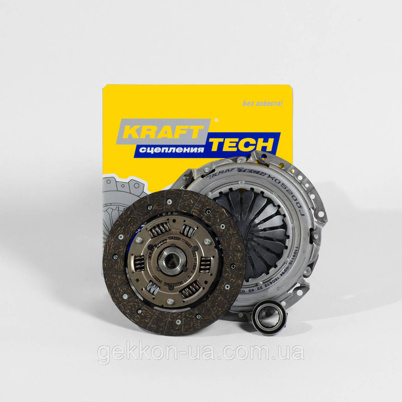 Зчеплення Volkswagen Polo, Skoda Fabia 1.4 в зборі (корзина, диск, підшипник) Krafttech W06200A