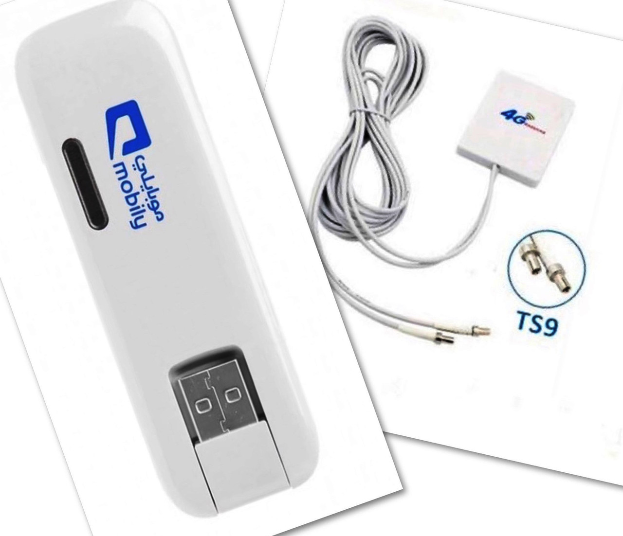 Комплект Huawei e8278s-602+антена кімнатна LTE MIMO 2x7dB TS9, фото 1