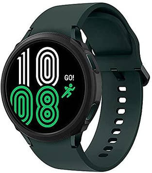 Чехол Spigen для Galaxy Watch 4 (44mm) - Liquid Air , Black (ACS03138)