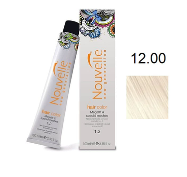 Фарба для волосся Nouvelle Hair Color 12.00 ультра світлий блондин плюс 100 мл, фото 1