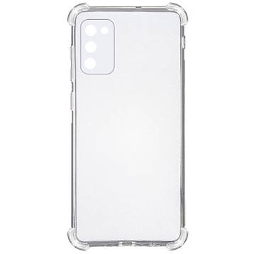 TPU чехол GETMAN Ease logo кути посилені для Samsung Galaxy A03s, фото 2