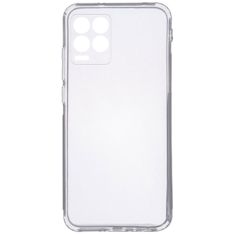 TPU чехол Epic Transparent 1,5 mm Full Camera для Realme 8