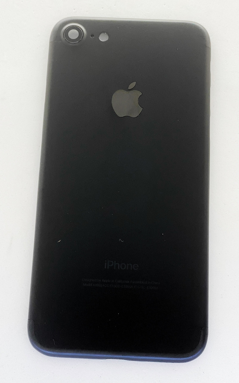 Корпус для iPhone 7, чорний, глянсовий, Jet Black, оригінал, фото 1