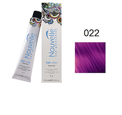 Фарба для волосся Nouvelle Hair Color 022 фіолетовий 100 мл, фото 1