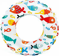 Надувной круг Intex Цветной Рыбки от 6 лет