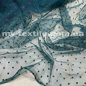 Сітка флок оксамит 3 мм Смарагд