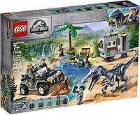 Lego Jurassic World Поединок с бариониксом: охота за сокровищами 75935