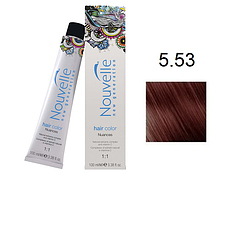 Фарба для волосся Nouvelle Hair Color 5.53 шоколад 100 мл, фото 1