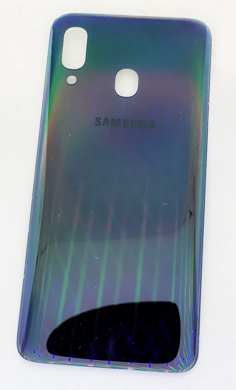 Задня кришка для Samsung A405 Galaxy A40 2019, чорна, фото 1