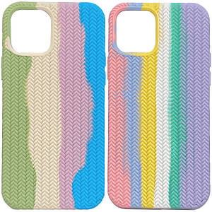 Чохол Silicone case Full Braided для Apple iPhone 13 Pro Max (6.7")