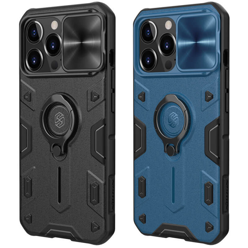 TPU+PC чохол Nillkin CamShield Armor no logo (шторка на камеру) для Apple iPhone 13 Pro (6.1"), фото 1